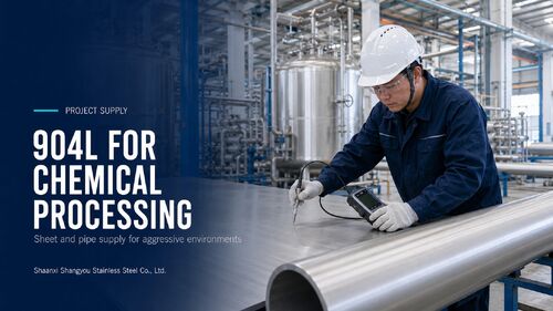 Latest company news about 904L Stainless Steel Sheet and Pipe Supply for Chemical Processing