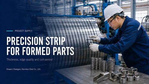 Latest company news about Precision Stainless Steel Strip for Springs and Formed Components