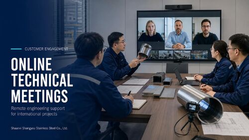 Latest company news about Shangyou Offers Online Technical Meetings for International Project Buyers