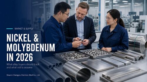 Latest company news about Nickel and Molybdenum: What Stainless Steel Buyers Should Watch in 2026