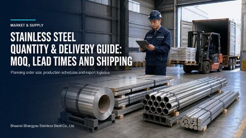 Latest company news about Stainless Steel Quantity & Delivery Guide: MOQ, Lead Times and Shipping